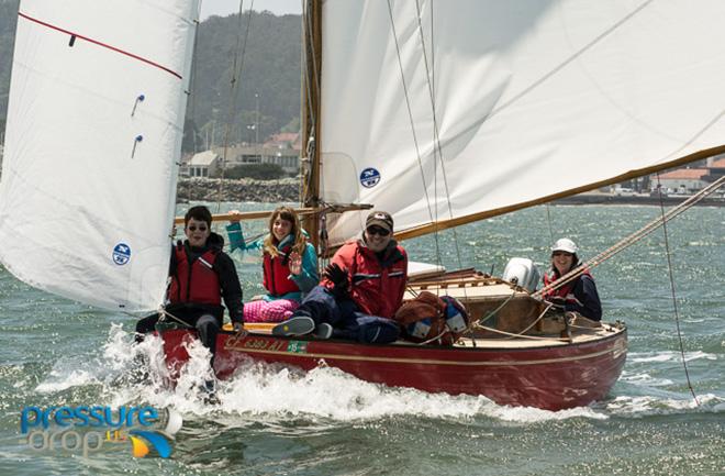 Fleet in action - 2016 Master Mariner Regatta © Pressure Drop . US